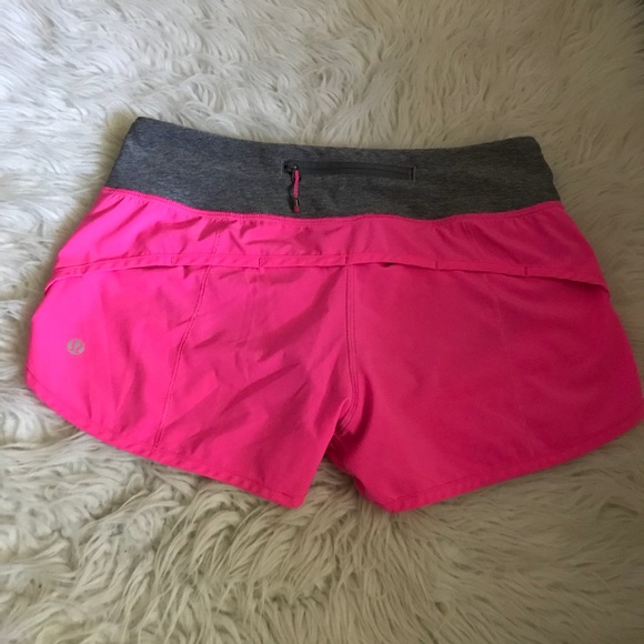 lululemon athletica Pants - Lululemon Run: Speed Short Raspberry Glo Light